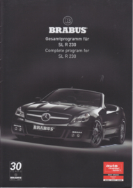 Brabus tuning SL R 230 brochure. 12 pages, 3/2008, German/English language