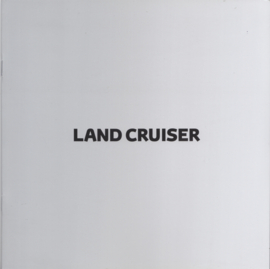 Land Cruiser brochure, 12 pages, 09/2017, Dutch language