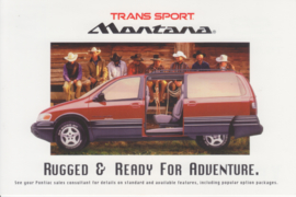 Trans Sport Montana, 1998, continental size, USA