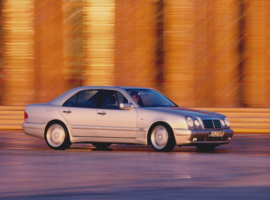 Mercedes-Benz E 55 AMG Sedan, press photo, Germany, 1997