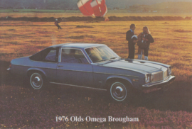 Omega Brougham, postcard, USA, 1976