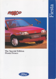 Fiesta Fresco brochure, 6 pages, 10/1993, English language, UK