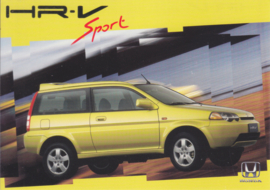HR-V  Sport, advertising postcard, DIN A6, English language, Australia