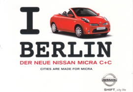 Micra C+C,  A6-size postcard, 2006, German language