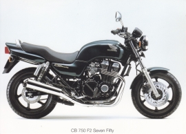 Honda CB 750 F2 Seven Fifty postcard, 18 x 13 cm, no text on reverse, about 1994