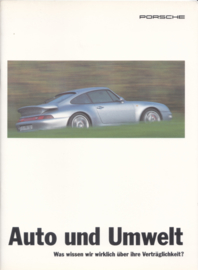 Porsche & Environment, 28 pages, 01/1996, German language