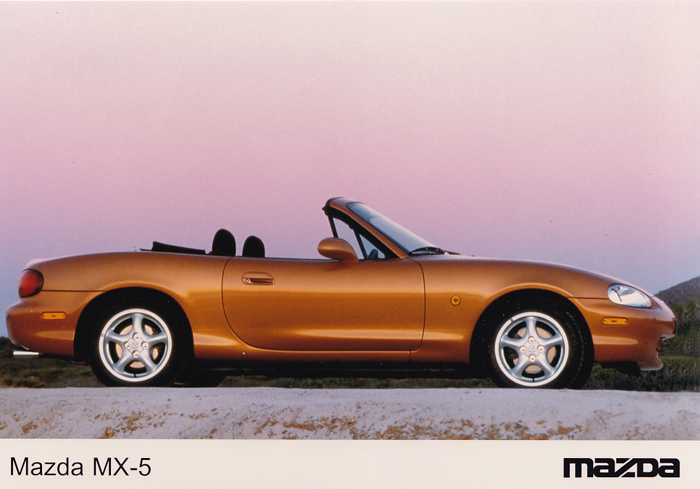 Mazda MX-5 Cabriolet, press photo, Dutch, 1997