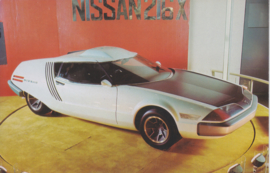 Nissan 216 X collectors card, Japanese text, number 58, 1977
