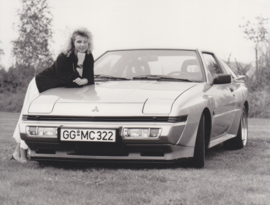 Mitsubishi Starion 2.6 Turbo, press photo, German, 1988