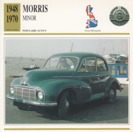 Morris Minor card, Dutch language, D5 019 06-15