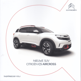 x C5 Aircross brochure, 64 pages, 09/2018, Dutch language