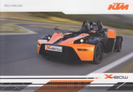 KTM X-Bow, A6-size advertising card, German, 2008