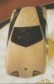 Toyota EX 7 collectors card, Japanese text, number 53, 1977