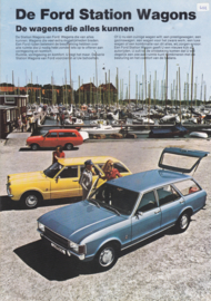 Station Wagons brochure, 8 pages, 12/1973, Dutch language