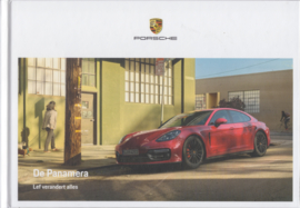 Panamera brochure, 160 pages, 08/2019, Dutch language, hard covers