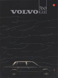 760 Sedan GLE brochure, 38 pages, German language, MS/PV 9547-82