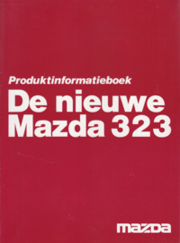 323  Sedan & Hatchback brochure, 78 pages, 1985, Dutch language