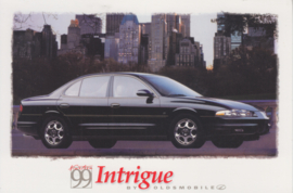 Intrigue Sedan, US postcard, continental size, 1999