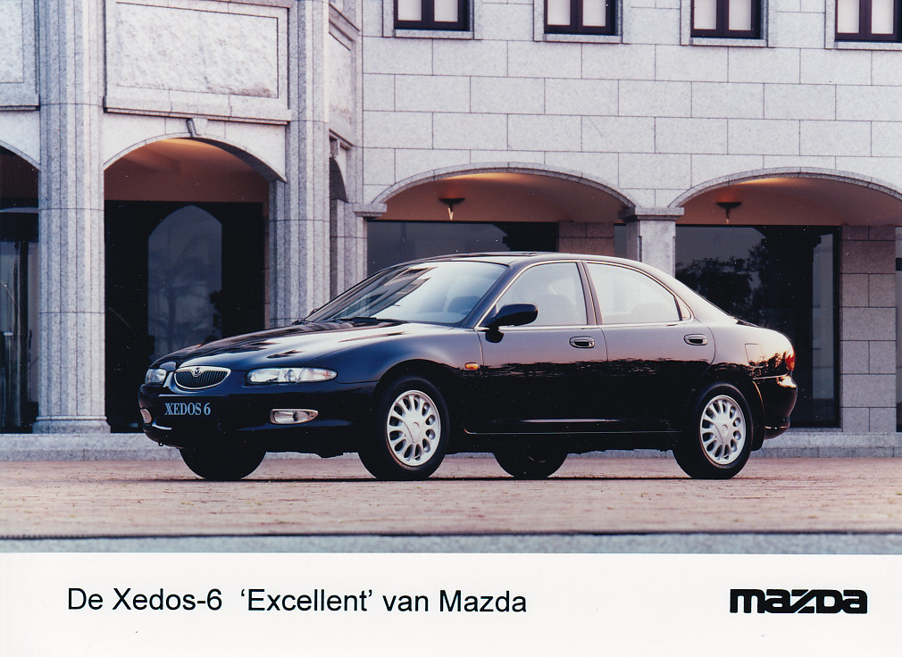 Mazda Xedos 6 'Excellent' Sedan, press photo, Dutch, 1999