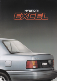 Excel brochure, 4 pages, about 1990, Dutch language