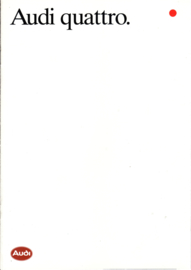 quattro brochure, 16 pages, 8/1985, English language