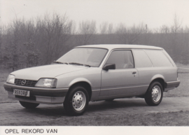 Opel Rekord Van, press photo, Germany, 1986