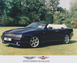 Aston Martin V8 Volante Convertible, large color press photo, UK, c2010