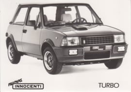 Innocenti Turbo De Tomaso 3 Cilindri, press photo, Belgium, 1983