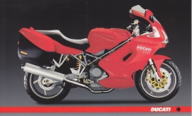 Ducati ST4s, continental size postcard, English language