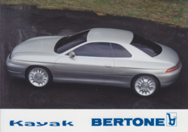 Bertone Kajak concept car, press photo, Italy, 1995