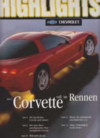 Program Highlights, 16 large pages, German language, c2000