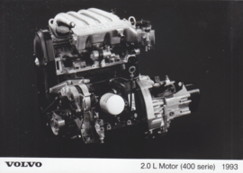 Volvo 2.0 L. engine [400 series], press photo, 1993