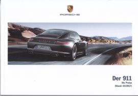911 Carrera pricelist brochure, 104 pages, 03/2017, German