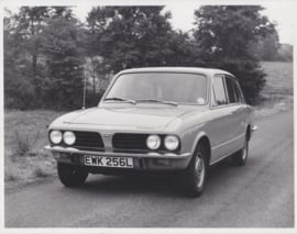 Triumph Dolomite, large press photo, UK, 1972