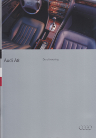 A8 Sedan/quattro double brochure, 88 + 26 pages, 03/1994, Dutch language