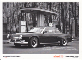 V12 Coupé by a:level, DIN A6-postcard, French language, 2001