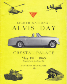 Alvis Owner Club magazine,  12 pages, English language, May 19th, 1963