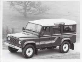 Land Rover One Ten 2,5 L Diesel County LWB, press photo, UK, 1984