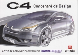 C4, Cart'Com freecard, A6-size, 2005, French language