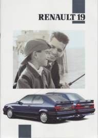 19 Hatchback & Sedan brochure, 30 pages, 1992, German language