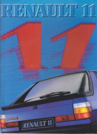 11 Hatchback brochure, 30 pages, 1983, Dutch language