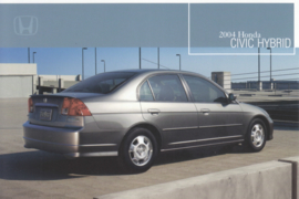 Civic Hybrid, US postcard, continental size, 2004, # ZO2415