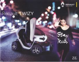 Twizy electric vehicle brochure, 28 pages, 03/2017, German language