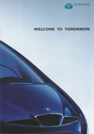 Mini Van No.2 & Cabriolet concept car brochure, 4 pages, about 1995, A4-size, English language