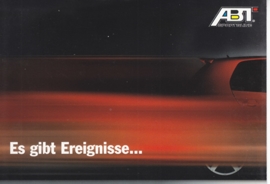 Golf GTi tuned by ABT,  A6-size postcard, German language, about 2006