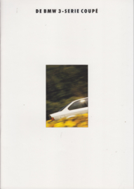 3-Series Coupés brochure, 32 pages, A4-size, 2/1992, Dutch language