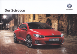Scirocco brochure, A4-size, 44 pages, 05/2017, German language