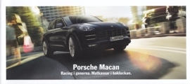 Macan introduction brochure, 16 pages, 2014, Swedish