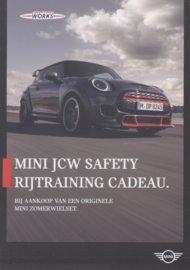 Mini John Cooper Works safety training, 2 pages, Dutch language, 2023