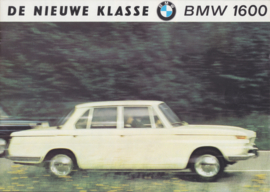 1600 Sedan sales brochure, 16 pages, A4-size, c1964, Dutch language
